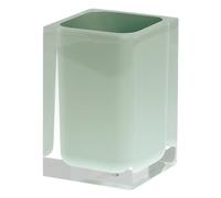 Bicchiere porta spazzolino Gedy RA98 07 RAINBOW Verde, per organizzare il bagno