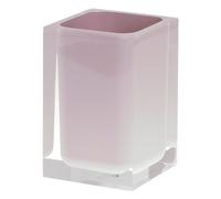 Bicchiere porta spazzolino Gedy RA98 10 RAINBOW Rosa, per un bagno ordinato e