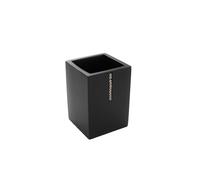 Bicchiere porta spazzolino nero