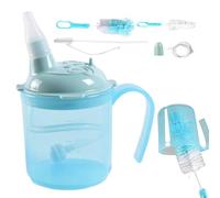 Bicchiere Regolabile - Bicchiere Regolabile Per Anziani Che Hanno Difficoltà A Deglutire Previene Il Soffocamento A Prova Di Fuoriuscite Con Cannuccia Eroga 5 O 10 Di Liquido Ogni Volta Che Non