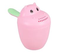 Bicchiere Risciacquo Bagno Ragazzo Ragazza Ippopotamo Rosa in Pp