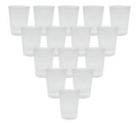 Bicchiere riutilizzabile Wellhome da 500 ml - Confezione da 15 unità