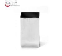 Bicchiere spazzolini Nemesia GEDY - in acciaio inox