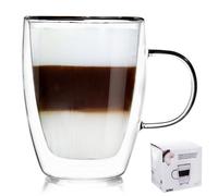 BICCHIERE TERMICO A DOPPIA PARETE DA 300 ML PER LATTE