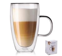 BICCHIERE TERMICO A DOPPIA PARETE DA 430 ML PER LATTE