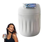 Bicchiere termico da viaggio, tazza portatile tascabile da 220 ml, bicchiere leggero antiscivolo per caffè con filtro per tè, fitness, allenamento, scuola, casa, campeggio, viaggi auto