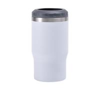 Bicchiere termico in acciaio inox, a prova di fuoriuscite, da 400 ml, in acciaio inox, isolamento sottovuoto a doppia parete, fiaschetta da viaggio per bevande calde e fredde, per avventure