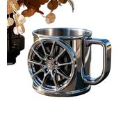 Bicchiere Termico Per Il Caffè In Acciaio Inossidabile | Bicchiere Con Doppia Parete A Tema Volante Da Corsa,Per Il Tè,Per Casa Cucina Ufficio Viaggio Campeggio Autocaravane Caffè Acqua Adulti Uomini