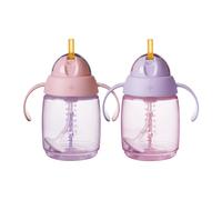 Bicchiere trainer con cannuccia 240 ml agevola il passaggio alla tazza per i
