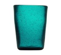 Bicchiere Vetro Glass - Blu Petrolio - Memento Originale 000122 6 Unita'