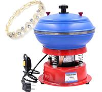 Bicchiere vibrante elettrico, kit professionale di bicchieri da roccia, lucidatrice a vibrazione, lucidatrice elettrica, forte capacità di carico for molatura e accessori