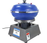 Bicchiere vibrante elettrico per lucidare piccole parti metalliche, efficiente tamburo di lucidatura con design a manica, ideale per la lavorazione dei metalli e progetti fai da te