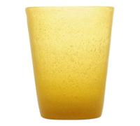 Bicchieri Acqua Monochrome Corn Gialli 4pz da 30 cl in Vetro MEMENTO