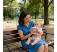 Bicchieri Antigoccia Per Bambini- 8,5x8,5x13 Cm Goblet Riutilizzabile Da 180 Ml Con Coperchio | Bicchiere Antigoccia Per Latte | Bicchiere Da Bere Inodore Per Bambin Bambine Superiore Per Casa