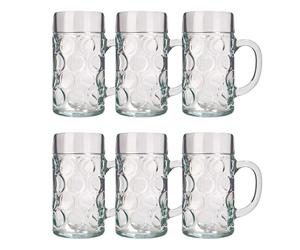 Bicchieri birra, Boccali birra, Calici birra set di 6, ISAR - 0,3 litri