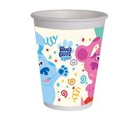 Bicchieri carta compostabili Blue's Clues (200ml), 8 pezzi