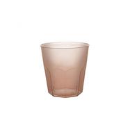 Bicchieri Cocktail in Plastica PS 220cc cfz 50pz (Cioccolato Trasparente)