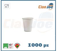 1000 bicchierini caffe plastica Bianco da 80 ML Bicchieri Caffé