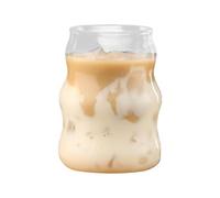 Bicchieri da birra - bicchieri trasparenti | bicchieri riutilizzabili | tazze da caffè espresso senza manico | tazze da caffè a trasparenti portatili | simpatici bicchieri da cocktail per