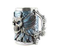 Bicchieri Da Birra Per Uomo,Tazza da Tè a Forma di Teschio | Contenitore Riutilizzabile 50cl Decorazione Per Casa Bar Compleanno Viaggi Giornaliero Regalo Originale