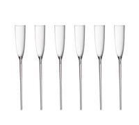 Bicchieri da champagne per piscina,Bicchieri da vino galleggianti - 6 bicchieri da champagne acrilici per lato piscina, flauti di vino,Tazze per bere succhi di frutta, nuovi bicchieri estivi per