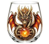 Bicchieri da cocktail 3D Dragon Design Stemless Wine Whisky Drinkware | Bicchieri da bar per bar, feste, cene, casa, ristorante, club, banchetti