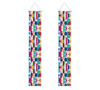 Bicchieri da cocktail e bottiglie di vino Portico Banner Decorazioni per feste Benvenuto Appeso Portico Sfondo Casa Forniture per feste Laureato