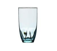 Bicchieri da cucina Bicchieri senza stelo a forma di diamante, bicchieri colorati in vetro piombo for acqua, latte, succo, vino, whisky, cocktail per succhi(Blue,Grande)
