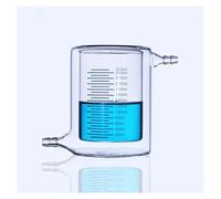 bicchieri da laboratorio. Set di bicchieri rivestiti da 50 ml-1000 ml for il controllo della temperatura in vetro borosilicato for scienze laboratorio(1000ml)