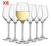 Bicchieri da Vino Bianco Cristal Splendour - Confezione da 6 - 200 ml Lava - ...