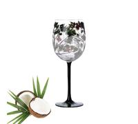 Bicchieri da vino dipinti a mano: bicchieri da vino premium, lavaggio a mano | Migliora la decorazione della tavola, il pezzo di inizio della conversazione, gli squisiti bicchieri a gambo per cena e