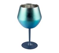 Bicchieri da vino personalizzati in acciaio inox inciso, tazze personalizzate Aggiungi il testo dell'immagine, in acciaio inox con stelo portatile con stelo per feste in piscina (verde)