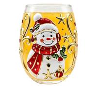 Bicchieri da whisky a prova di piombo stagionale decorativa | Tazza artistica in vetro 3D per bar, sala da pranzo, feste, riunioni di famiglia, fotografia, tè, succo, acqua, bibita, birra