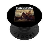 Bicchieri da whisky Bourbon con sfumature da crociera per feste politiche PopSockets PopGrip Adesivo