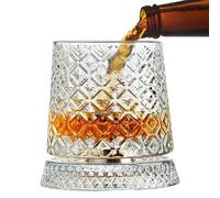 Bicchieri da Whisky da bere dotata di base rotante a 360 gradi