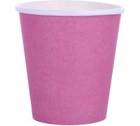 Bicchieri di Carta, Confezione da 25 bicchieri, 270 cc, FUCSIA