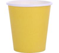 Bicchieri di Carta, Confezione da 25 bicchieri, 270 cc, GIALLO
