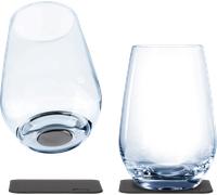 Set di bicchieri Silwy® con sottobicchiere 400 ml 4 pezzi