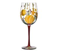 Bicchieri di Natale, Bicchieri da vino per le vacanze - Coppa in con aghi di pino per albero di Natale e Babbo,Decorazione natalizia in, divertente centrotavola da tavolo per vino, champagne
