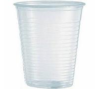 BICCHIERI DI PLASTICA 166cc 1000 Monouso TRASPARENTI - Resistenti