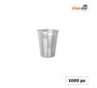 Bicchieri di Plastica 200 ml trasparenti acqua monouso catering 1000 pz