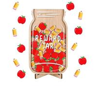 Bicchieri di ricompensa per bambini - Vetro di ricompensa in legno per rinforzo positivo | Aiuto per l'apprendimento per bambini scuola materna elementare scadenza quotidiana apprendimento