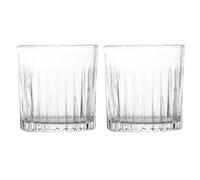 Bicchieri Di Whiset - 10.8Oz Bicchieri Di Vino a Strisce Bicchieri da Cocktail Vetro Di per Party Wedding/Trasparente/2 Pezzi