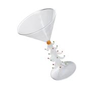 Bicchieri eleganti a tema natalizio a forma di albero di Natale per bevande