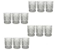 Bicchieri Eleganti in Vetro da 30 cl Set di 12 PREGIATI per Stile e Raffinatezza UNICO Eleganza per Ogni Tavola e Occasione