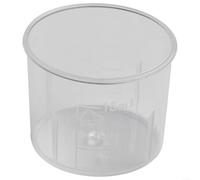 Bicchieri graduati in plastica trasparente, piccoli bicchieri graduati trasparenti per laboratorio di medicina, set di 10 brocche graduate da 15 ml e 30 ml (15 ml)