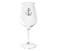 Bicchieri infrangibili, personalizzati per barca, yacht, catamarano, incisi con il logo dell'ancora. Accessori nautici! Idee di stile! Festa del papà. Festa dei nonni. Idea regalo per compleanno
