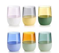 Bicchieri IVV Unametà Multicolore bicolore 6 pezzi