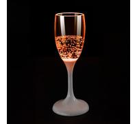 Bicchieri luminosi, 120 ml, bicchieri da champagne per vino, si illuminano al buio, bicchieri attivati da liquidi, per decorazioni per matrimoni e feste di Natale