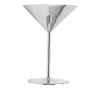 Bicchieri Martini in Acciaio Inossidabile con Isolamento Termico a Doppia Parete per Bevande Sempre Fredde, Calice Infrangibile per Cocktail e Champagne per Aperitivo a Casa, Feste in Giardino, Picnic
